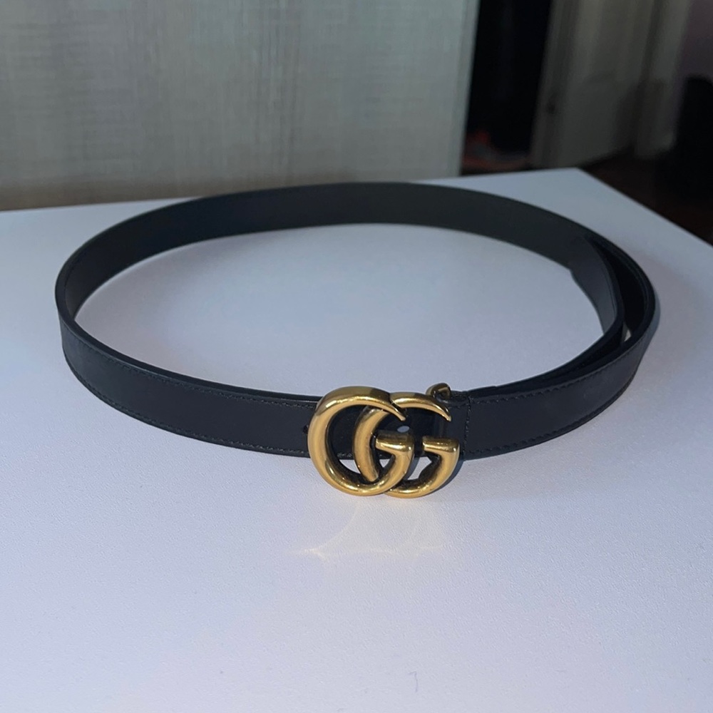 GUCCI MARMONT THIN BELT